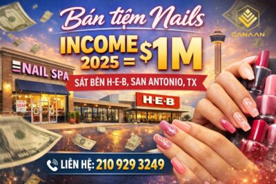 🚨 CẦN SANG GẤP TIỆM NAIL 🚨